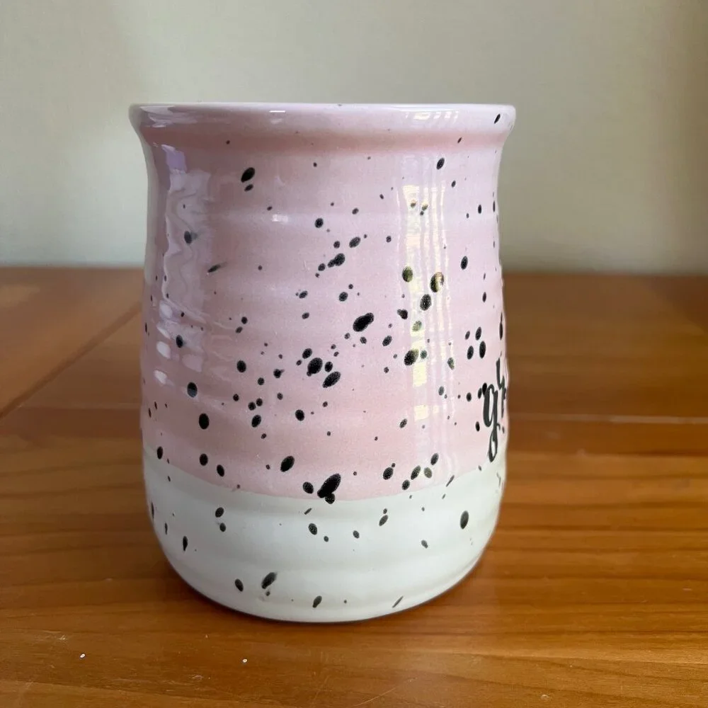 #1 Grandma Mug, Best Grandma Coffee Mug, Pink Ceramic Mugs, Grandma Gifts